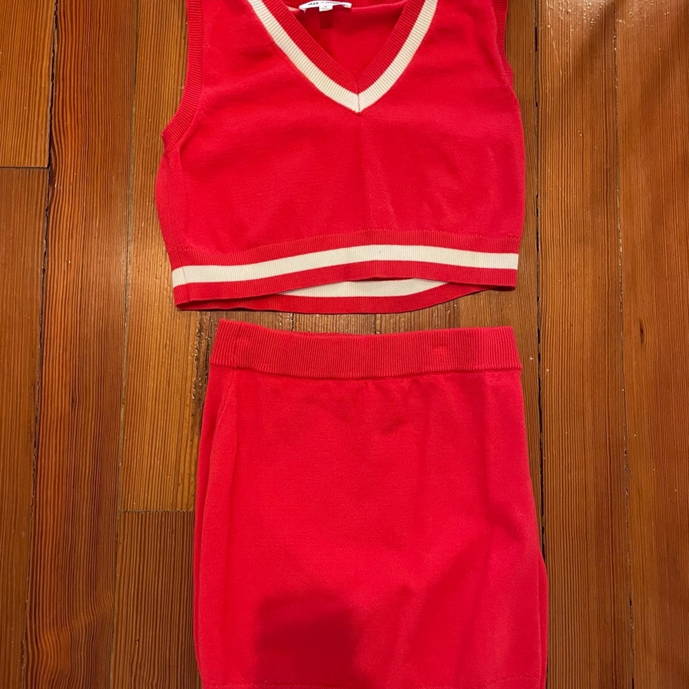 Red Sleeveless Dress